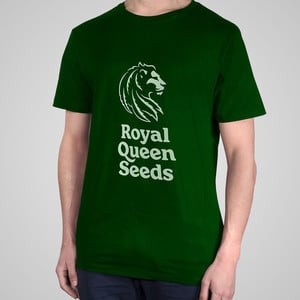 Grøn Bomulds-T-shirt fra RQS