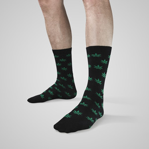 RQS sokker med hashblade
