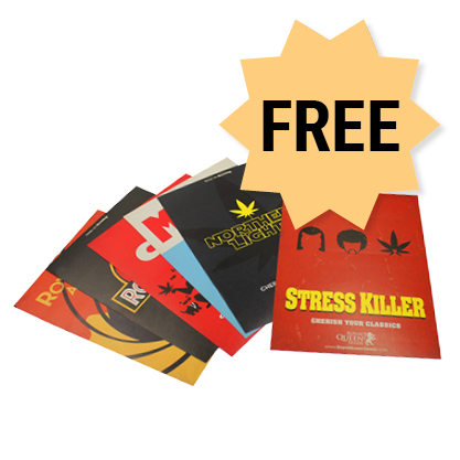 Free Cannabis Klistermærker Free Cannabis Klistermærker