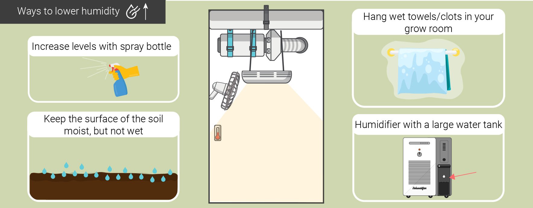 HUMIDITY LEVELS AND TEMPERATURES: FROM SEEDLING TO HARVEST HUMIDITY LEVELS AND TEMPERATURES: FROM SEEDLING TO HARVEST